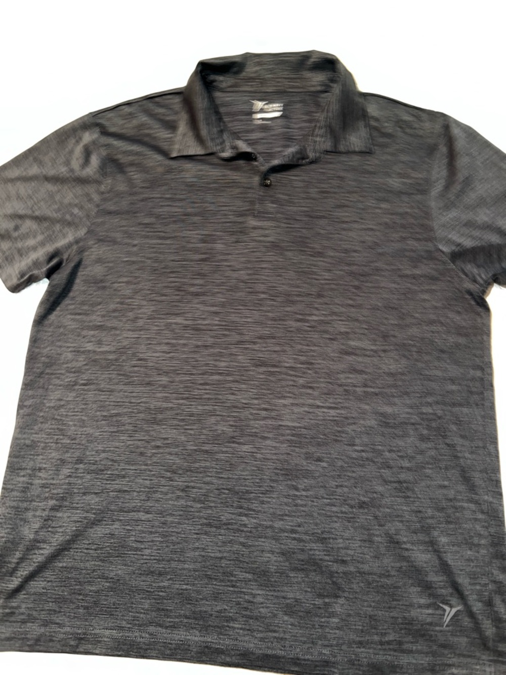 Old Navy Men's Charcoal Heather Polo
